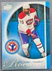 2010-11 Upper Deck National Hockey Card Day #HCD5 P.K. Subban Canada's Rookies Canadiens
